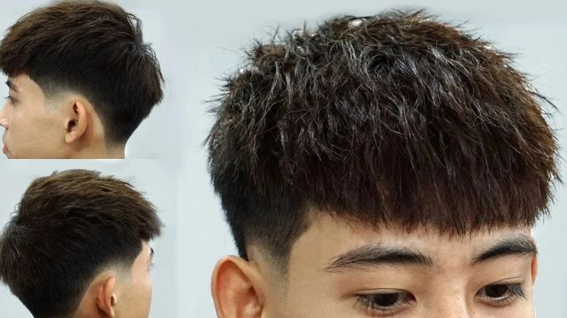 Tóc uốn xoăn ngắn
