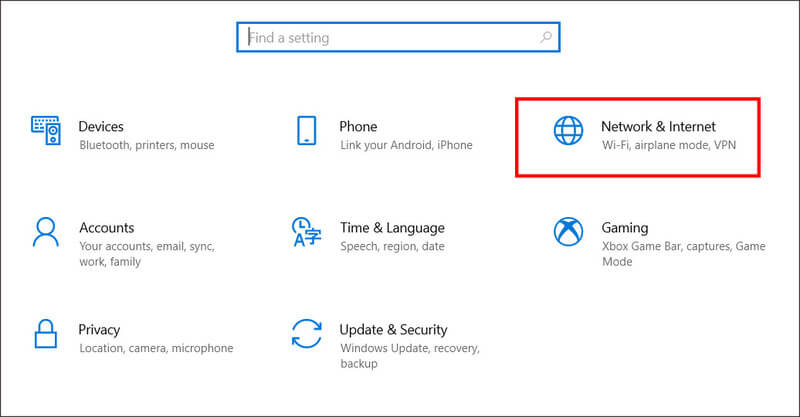 Tùy chọn Cài đặt để bật WiFi trên máy Win 10 2