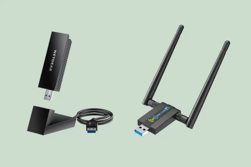 Kết nối mạng qua USB WiFi Adapter