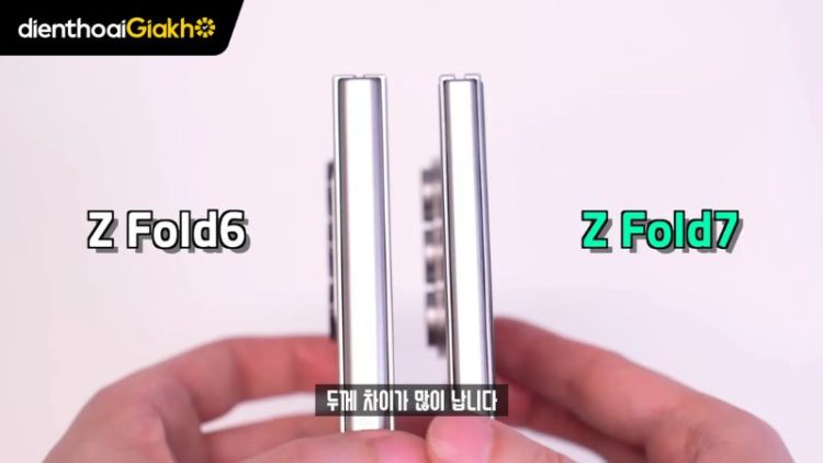 video mô hình Galaxy Z Fold 7