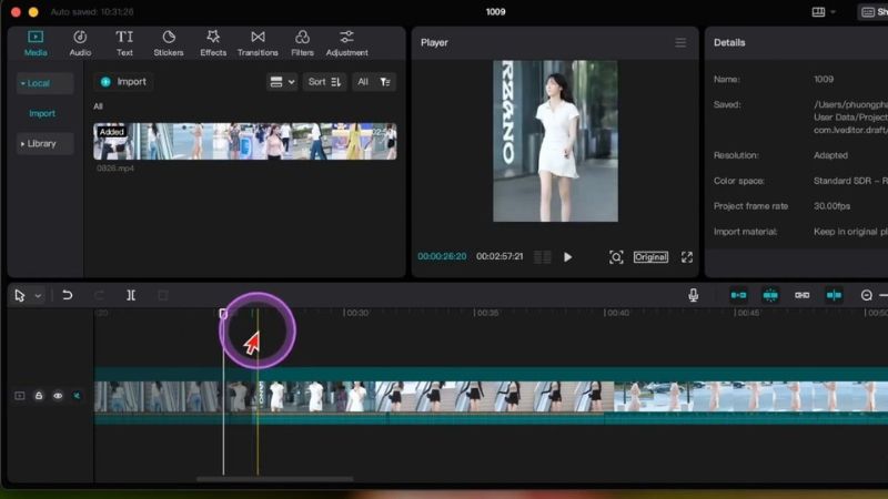 Chọn sai độ phân giải khi xuất video sẽ khiến hình ảnh bị mờ