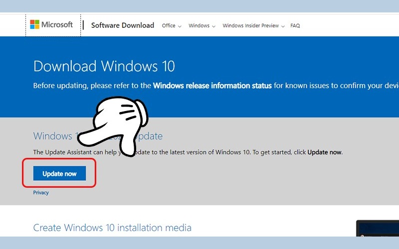 Cách cập nhật Windows 10 lên phiên bản mới nhất