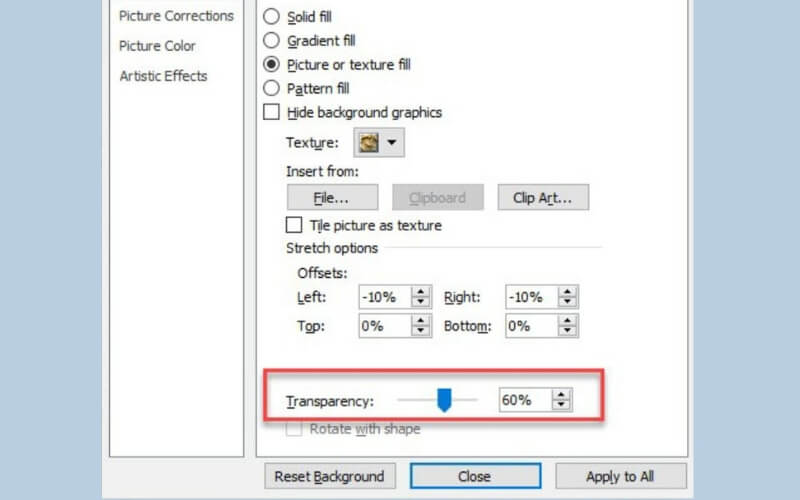 cách chèn ảnh vào PowerPoint làm nền