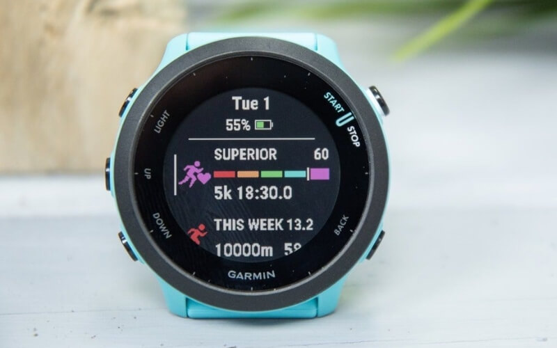 Màn hình sắc nét và sống động của chiếc Garmin