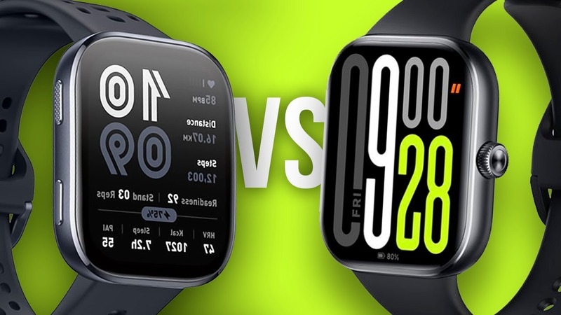 Redmi Watch 5 vs Amazfit Bip 6