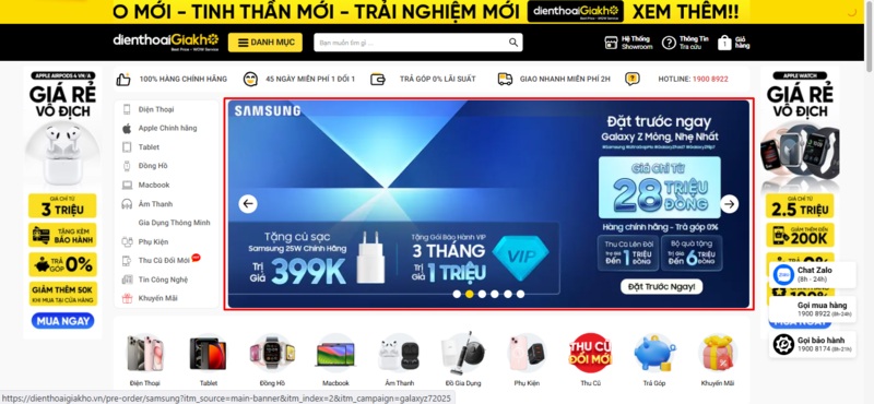 Đặt trước Galaxy Z Fold7