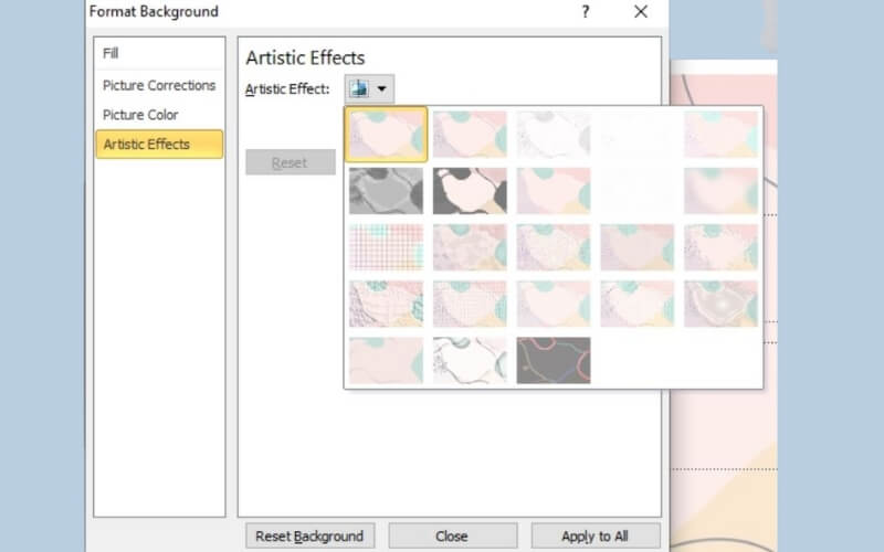 cách chèn ảnh vào PowerPoint làm nền