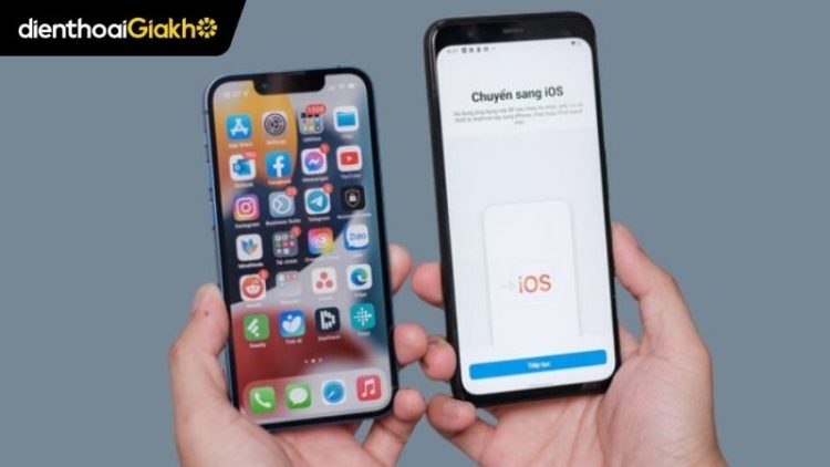 cách chuyển dữ liệu từ iphone sang android