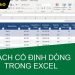 cach-co-dinh-dong-trong-excel