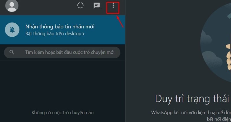 cách đăng xuất WhatsApp