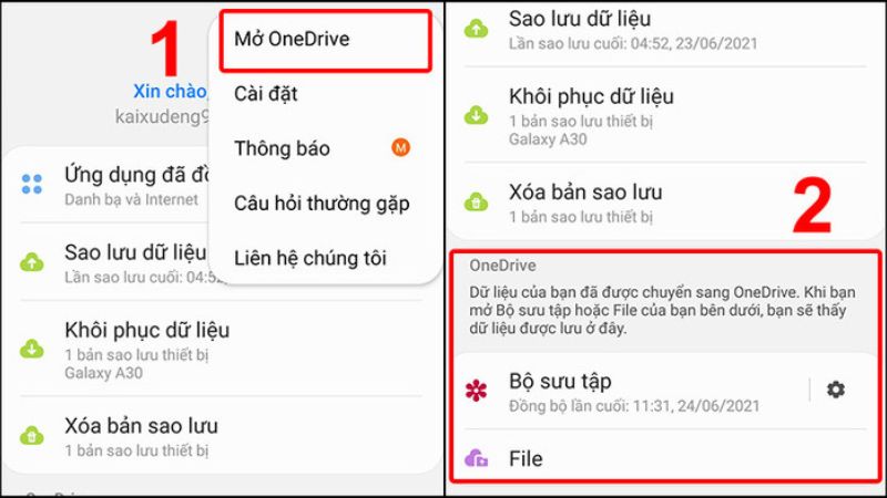 cách giải phóng dung lượng Samsung