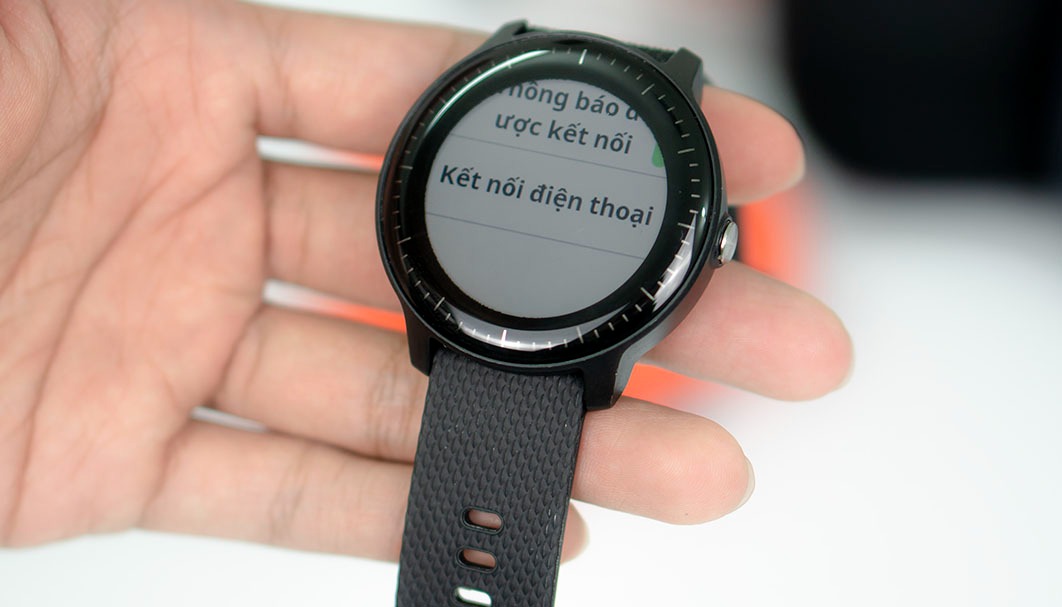 Bước 2: Vào mục Menu (biểu tượng ba dấu gạch ngang góc trên cùng) → chọn Thiết bị Garmin