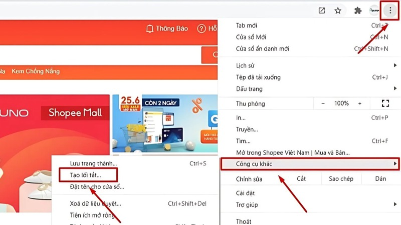 cách tải Shopee trên máy tính Windows
