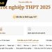 cách tra điểm thi THPT quốc gia 2025