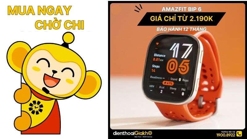 Giá bán Amazfit Bip 6