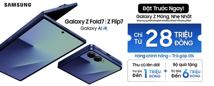đặt trước samsung z7 series