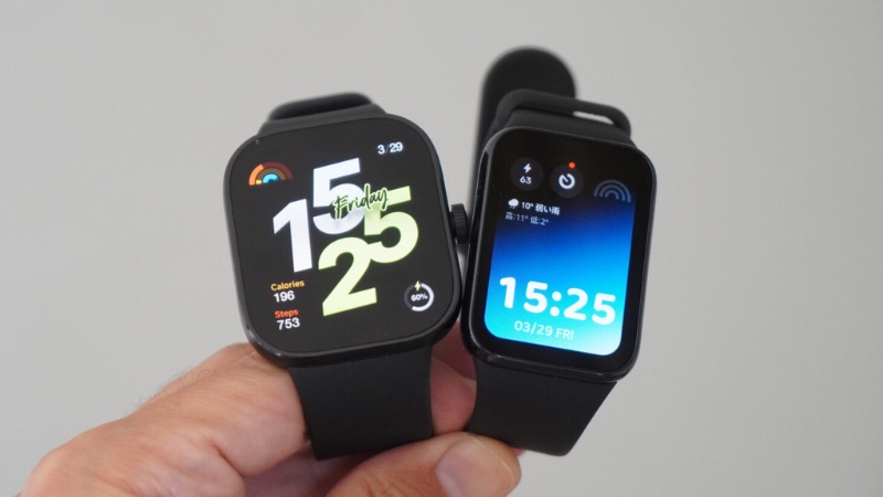 Dung lượng pin Xiaomi Band 8 Pro vs Redmi Watch 4