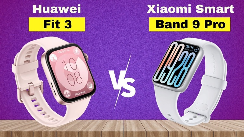 huawei watch fit 3 vs xiaomi band 9 pro