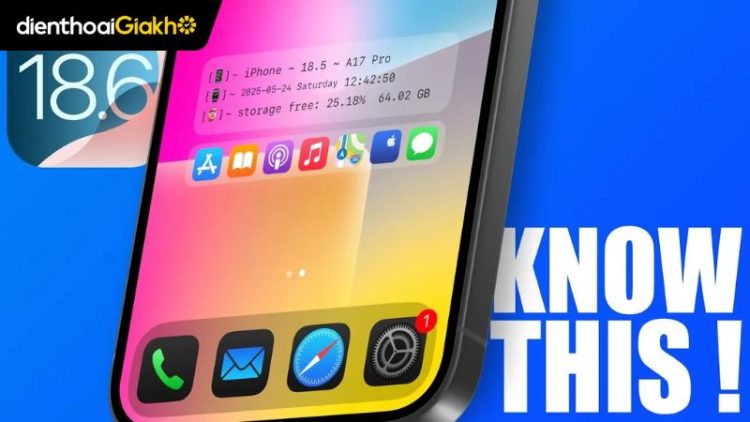 iOS 18.6 Public beta 2