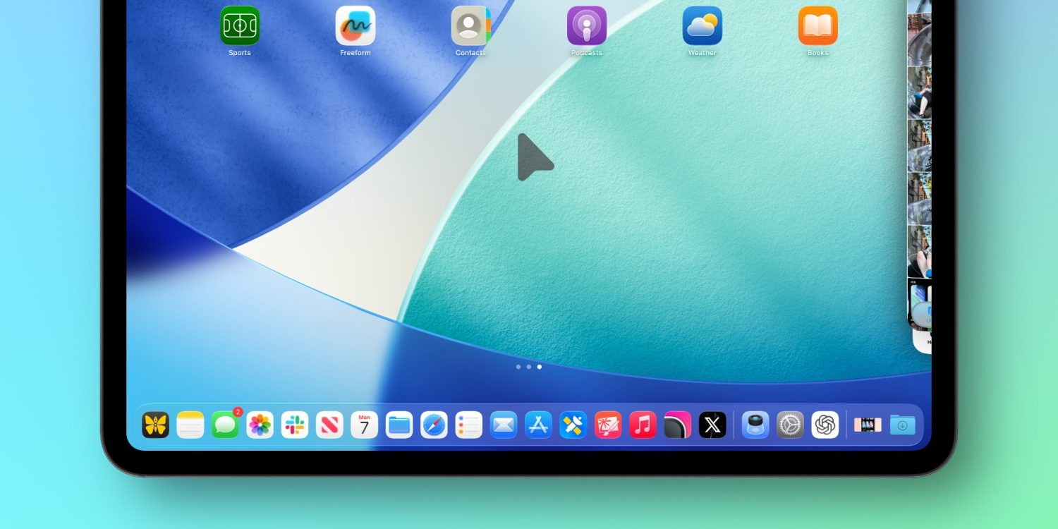 iPadOS 26: Con trỏ chuột được cải tiến