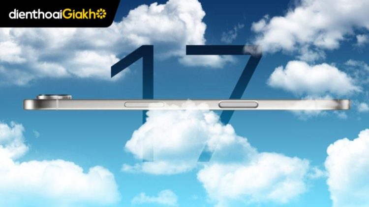 iPhone 17 Air màu xanh