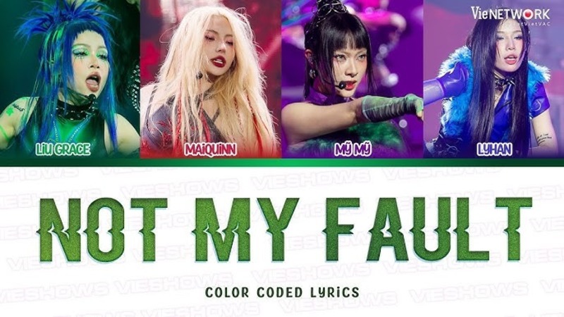 Lời bài hát Not My Fault