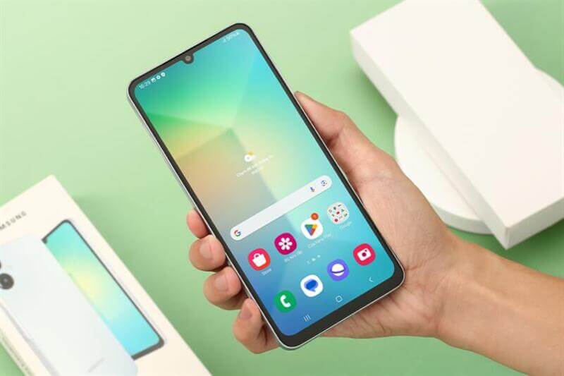 Màn hình A07 khá sắc nét và chi tiết