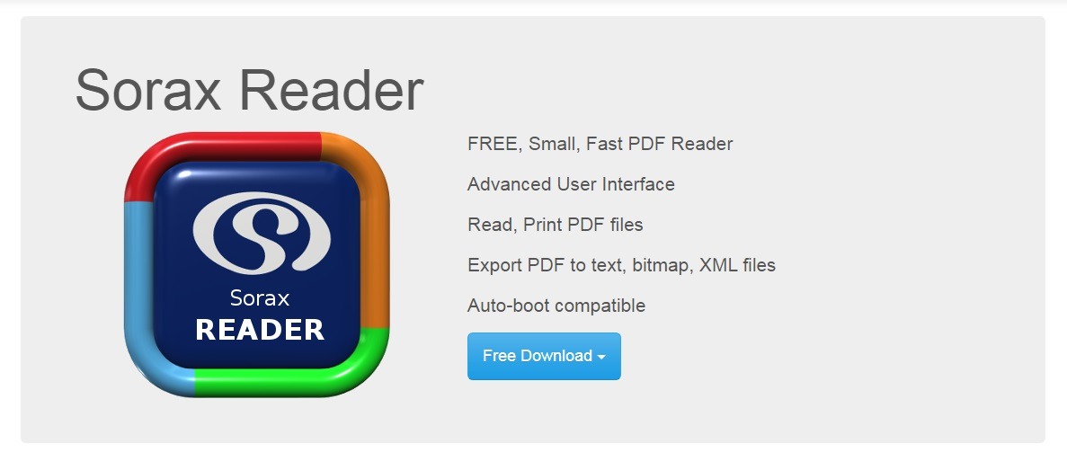 Sorax PDF Reader