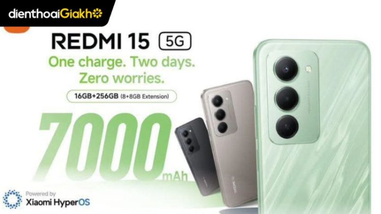 Redmi 15 5G ra mắt