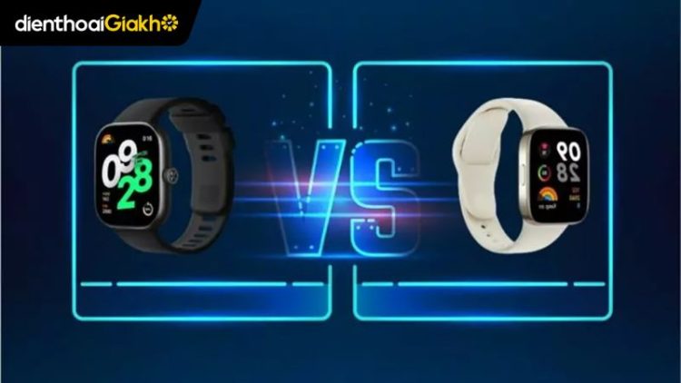 Redmi Watch 4 và Redmi Watch 3