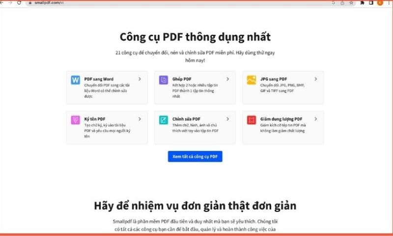 phần mềm chỉnh sửa PDF miễn phí 