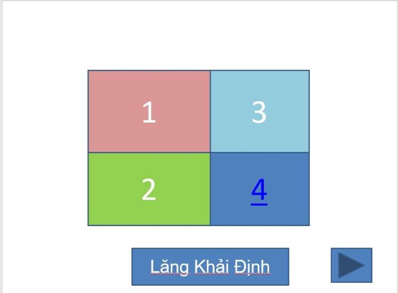 Cách tạo trò chơi đoán hình trên PowerPoint bước ba 2