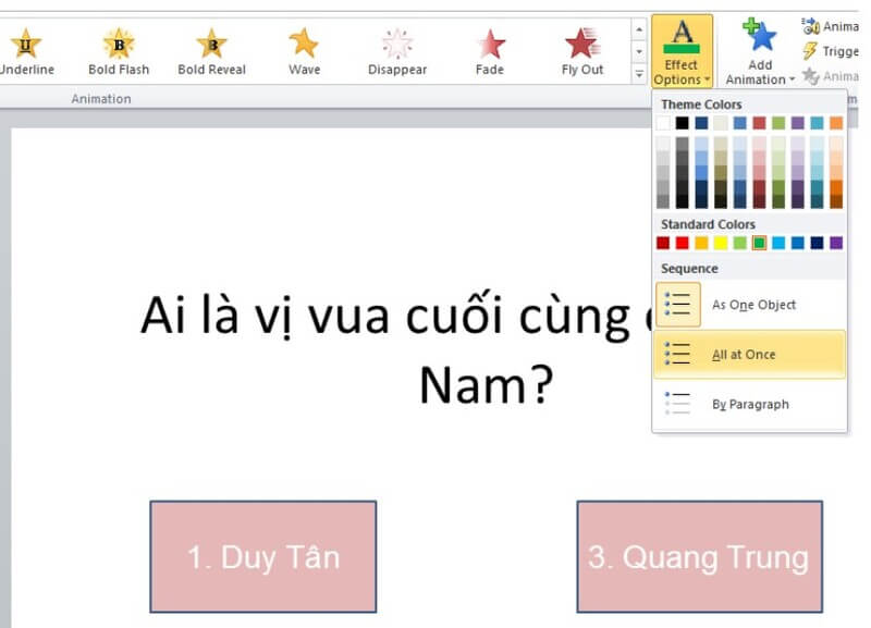 Cách tạo trò chơi đoán hình trên PowerPoint bước hai 5