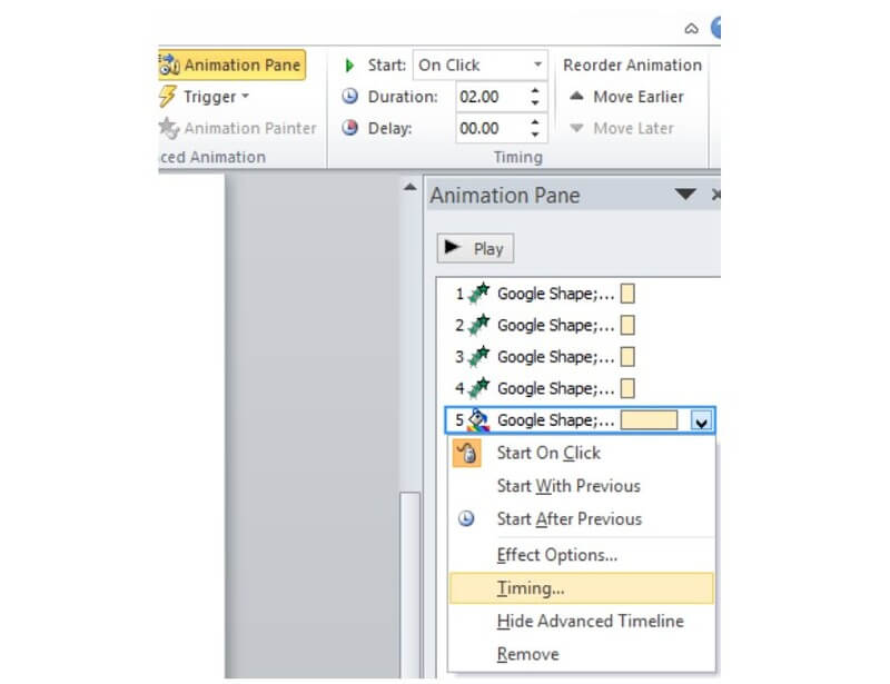 Cách tạo trò chơi đoán hình trên PowerPoint bước hai 6
