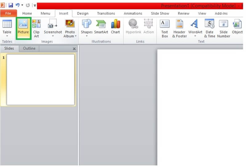 Cách tạo trò chơi đoán hình trên PowerPoint bước một 1
