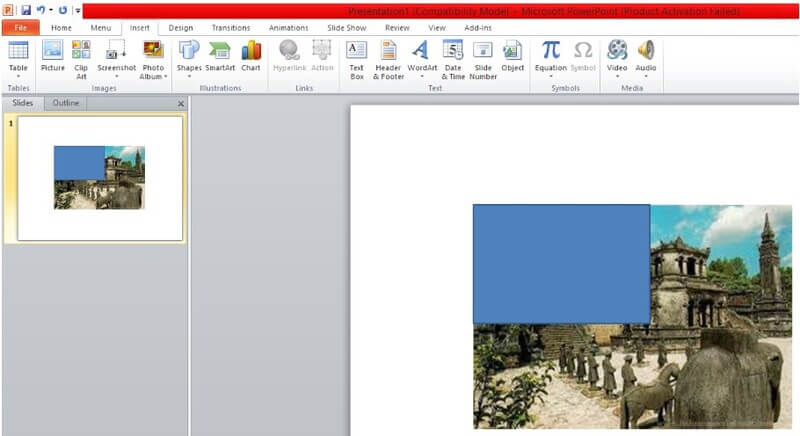 Cách tạo trò chơi đoán hình trên PowerPoint bước một 3