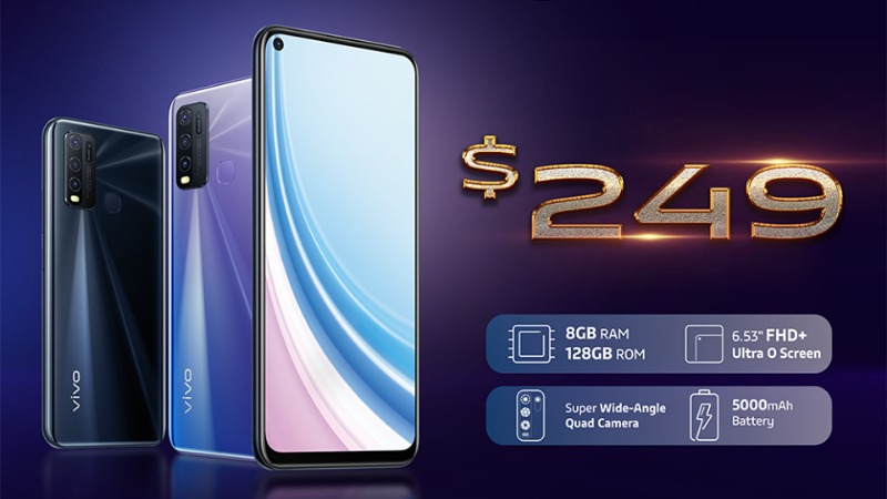 Vivo Y50 5G ra mắt