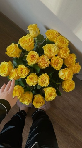 Hình nền hoa hồng vàng số 5