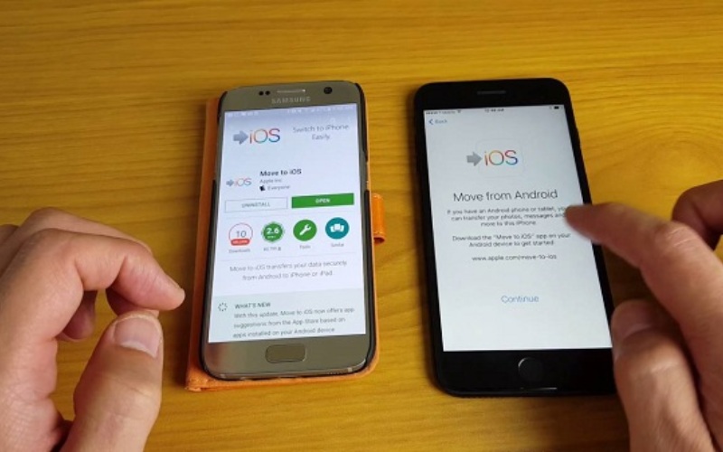 Nhập mã xác minh hiển thị trên iPhone vào điện thoại Android