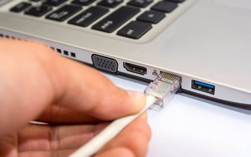 Truyền dữ liệu qua WiFi hoặc cáp mạng LAN