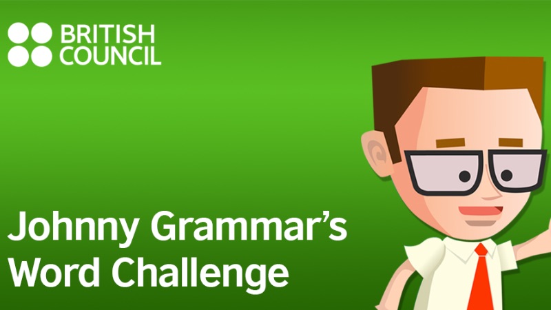 Johnny Grammar’s Word Challenge