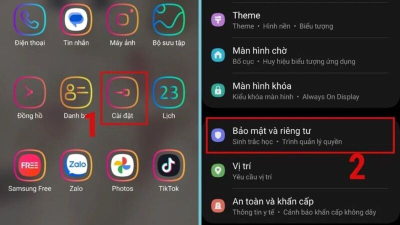 Cách khóa ứng dụng bằng thư mục bảo mật 1