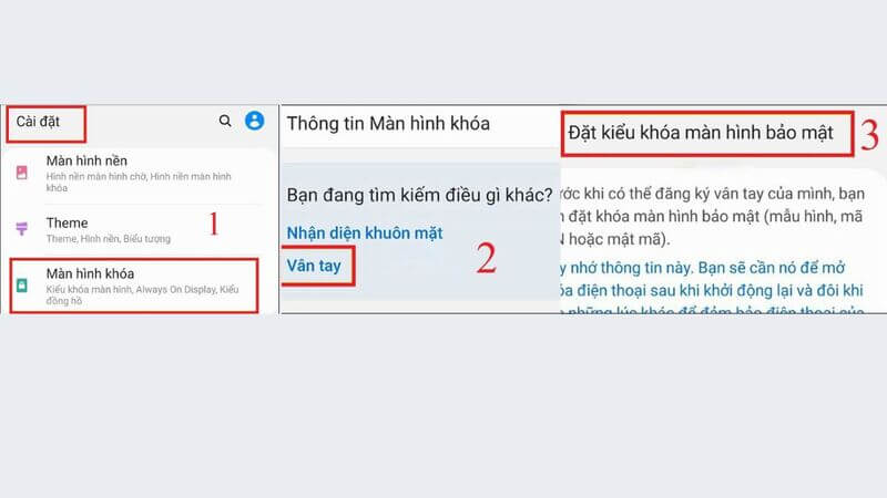 Cách khóa ứng dụng bằng vân tay 1