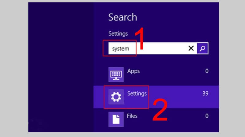 Cài đặt hệ thống Windows 8/8.1 để khóa màn hình 1