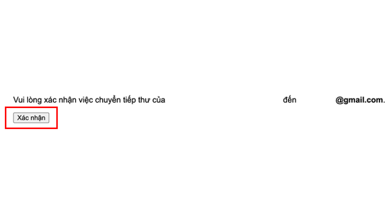 Cách bật tính năng tự động chuyển tiếp email