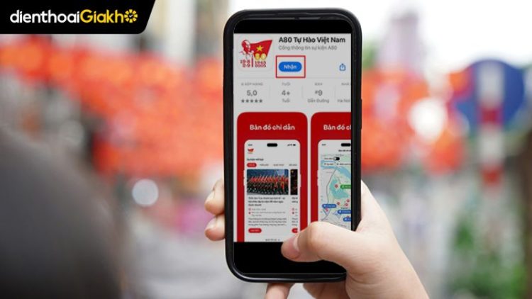 Cách đu Concert Quốc Gia ứng dụng A80