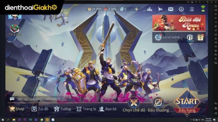 Hướng dẫn tải liên quân Mobile trên máy tính PC