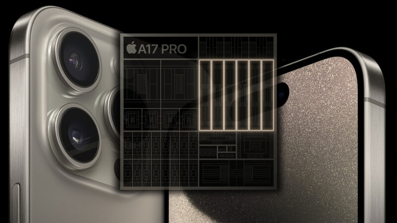 iPhone 15 Pro Max nhận sức mạnh từ con chip A17 Pro