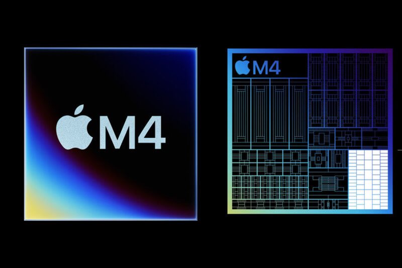 Con chip M4 của MacBook Air M4 xử lý tốt mọi tác vụ hằng ngày 