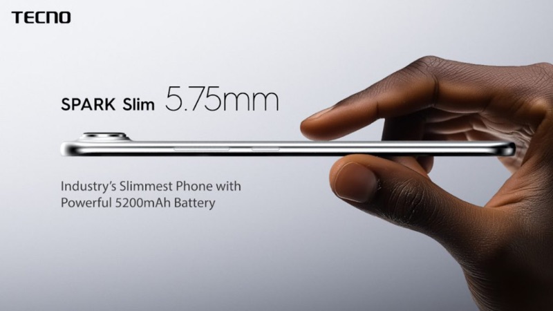 Spark Slim - Điện thoại siêu mỏng đến từ thương hiệu Tecno